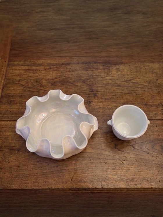 Ensemble de vases Richard Ginori – Cache pots, Porcelain (photo 2 of 9)