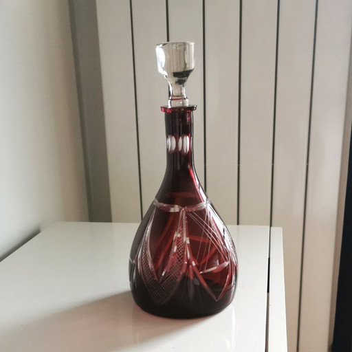 DECANTER IN CRISTALLO TAGLIATO