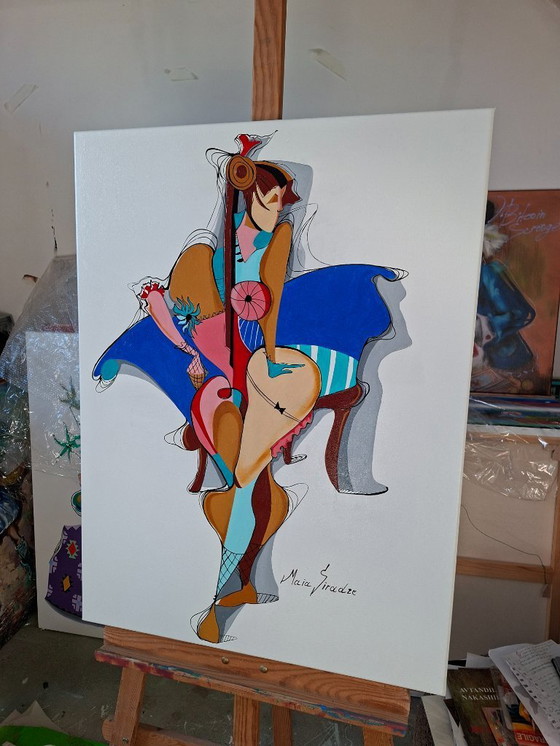 Image 1 of De vrouw/ cubisme/ Maia Siradze 