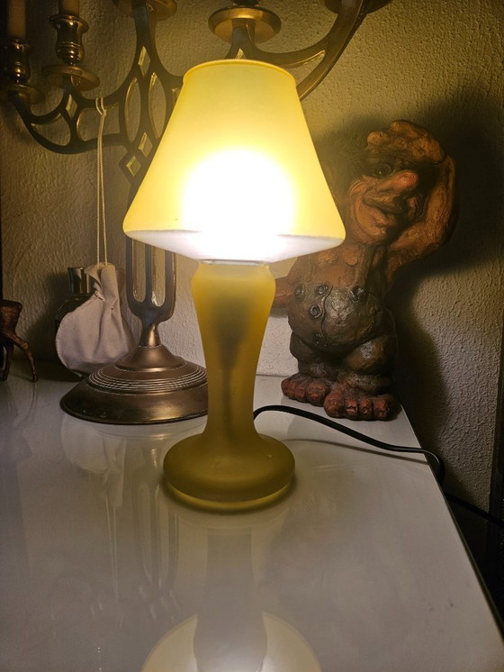 Image 1 of Murano vintage lamp made of glass