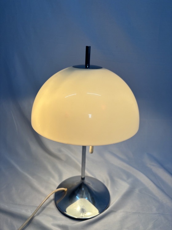 Image 1 of Vintage space age 'Mushroom' tafellamp Frank Bentler, Wila