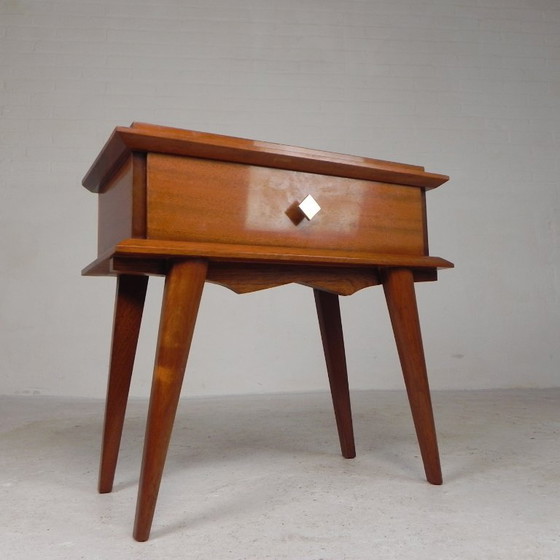Comodino vintage, teak, anni '60 – Comodini, Legno (photo 2 of 16)