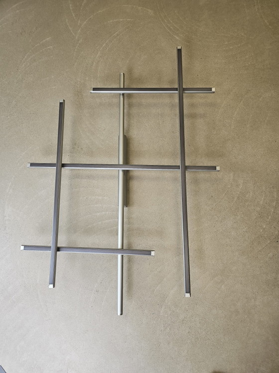 Image 1 of Plafonnier design Panzeri Hilow en titane – comme neuf – emballage d'origine