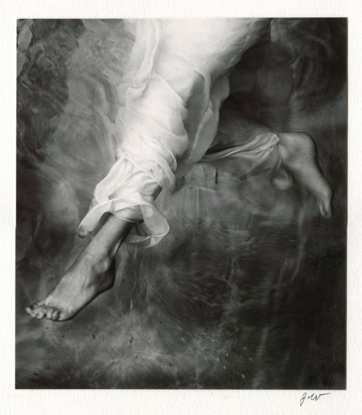 Silver Print Descending Angel 1981
