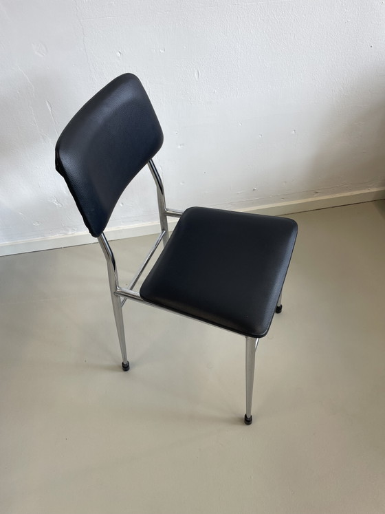 Image 1 of Set van 6 Mid-Century Modern stoelen