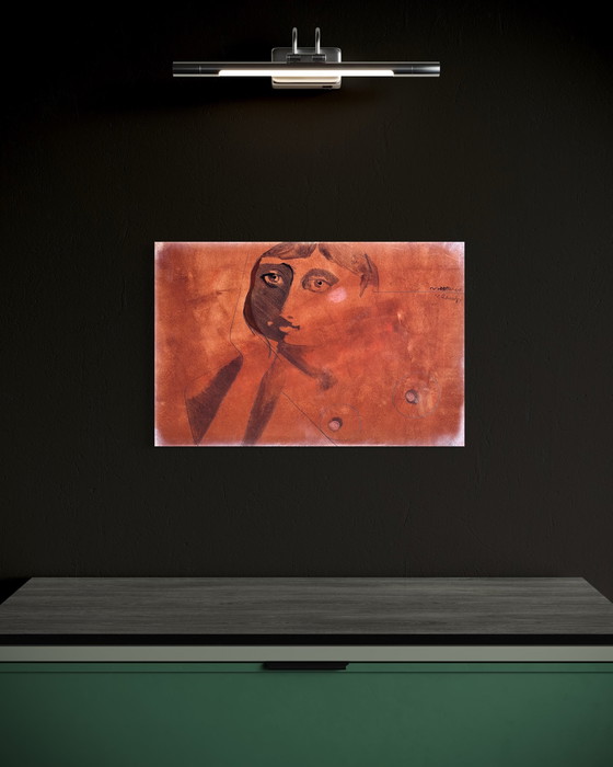 Image 1 of Robert Detheux, dipinto raro del 1962