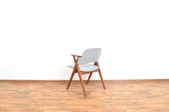 Image 1 of Chaise de salle à manger suédoise en chêne, style Mid-Century, de Broderna Johansson, années 1960.