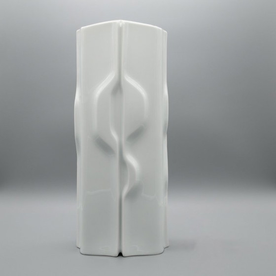 Image 1 of Vaso vintage - Klaus Henning - Fürstenberg Porzellan - Op Art - 1971