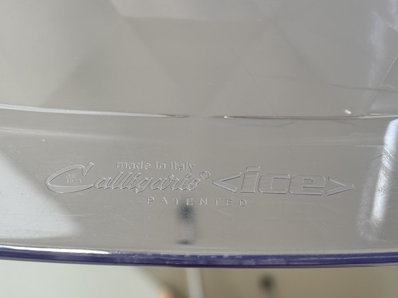 Image 1 of Juego de dos sillas Calligaris “ICE” de diseño italiano