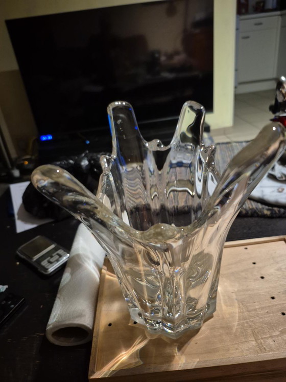Val Saint Lambert Vaas – Vazen, Crystal, Glass (photo 6 of 6)
