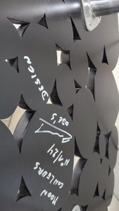 Image 1 of Tavolino da caffè Olivier de Schrijver di Ode&#39;s Design, edizione limitata in vetro multicolore, Belgio