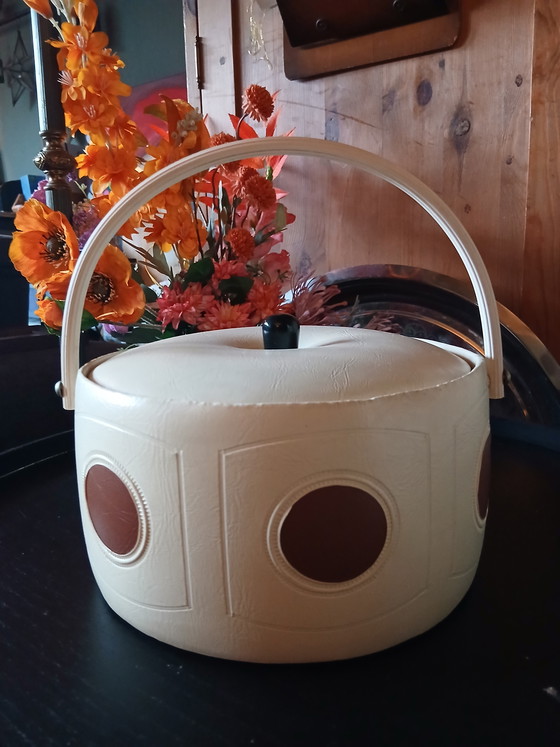 Image 1 of Vintage Space Age sewing box