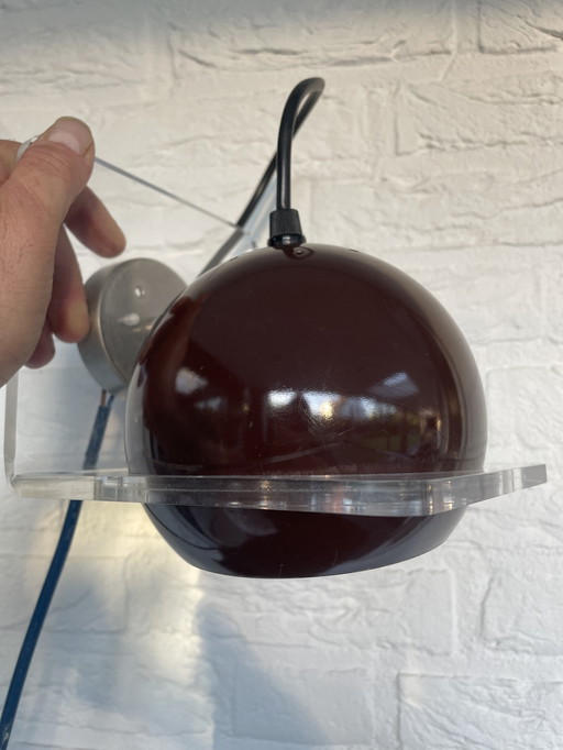 Staf Leuchte Jaren 70 Wandlamp Ruimtetijdperk