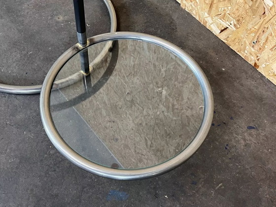 Image 1 of Tavolino da caffè in metallo regolabile anni '60-'70