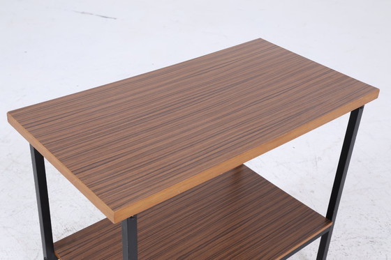 Image 1 of Vintage serving trolley from the 60s | Mid - Century table telephone table side table retro #05-25