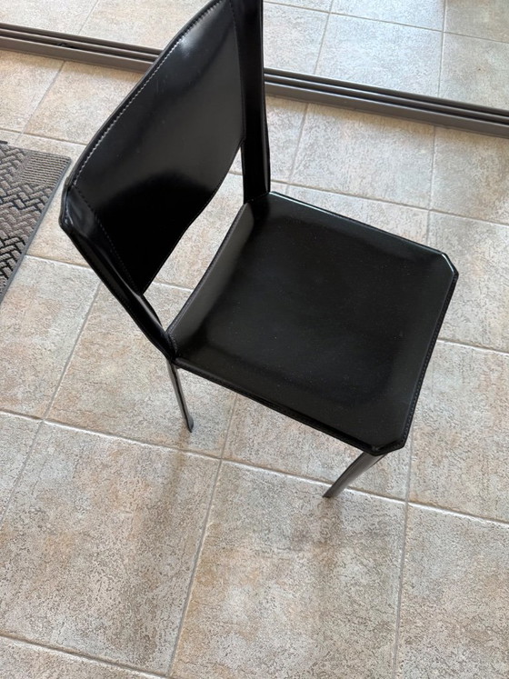 6 Sedie da pranzo in condizioni pari al nuovo – Leather (photo 5 of 5)