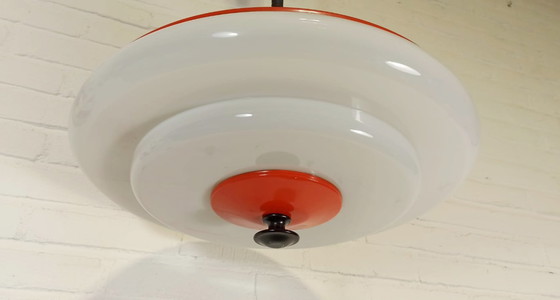 Image 1 of Space Age Pullout Pendant Lamp