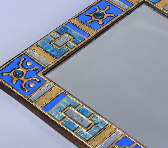 Image 1 of Espejo francés de mediados de siglo