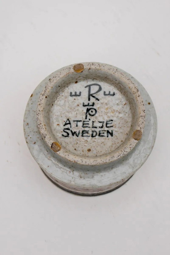 Image 1 of Vintage Scandinavian ceramic vase by Inger Persson for Rörstrand, Sweden, 1970s