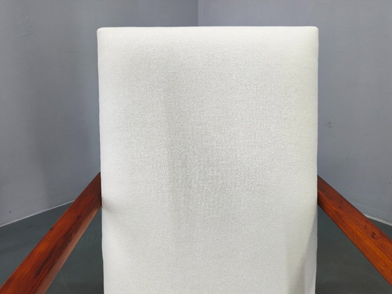 Image 1 of Pair of Mid-Century Pine Lounge Chairs, Czechoslovakia 1970s