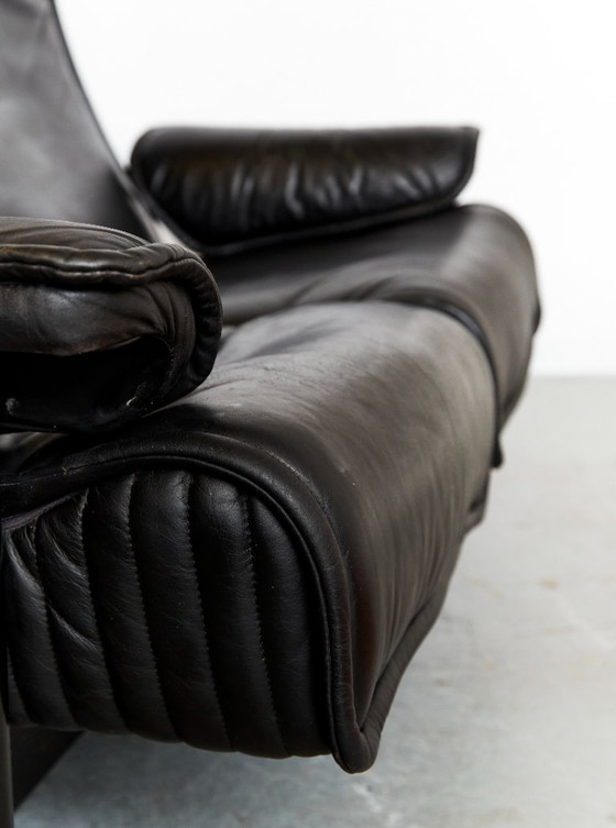 Image 1 of Otto Zapf Loungestoel & Ottomane "Follow Me" voor Knoll International