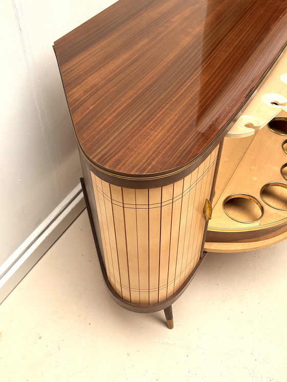 Image 1 of Sesame Bar Bookcase and Hidden Dry Bar