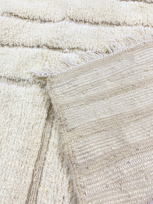 Handgemaakt Berber Tapijt – 300 x 200 cm – Authentieke Atlas Wol – Uniek Modern Motief