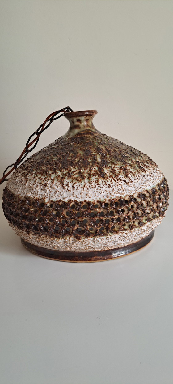 Image 1 of Vintage Brutalist hanglamp uit Sejer Factory, jaren 60
