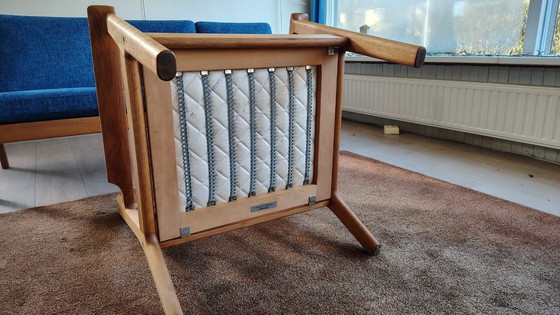 Image 1 of Sofá y sillón Getama de 3 plazas. Diseño de Hans J. Wegner.