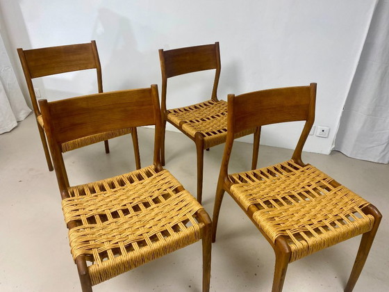 Image 1 of Serie de 4 sillas Habana – Gessef, Consorzio Sedie Friuli.