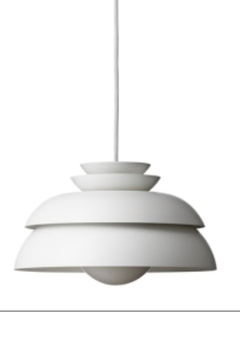 Fritz Hansen pendant lamp, designed by Jurn Utzon