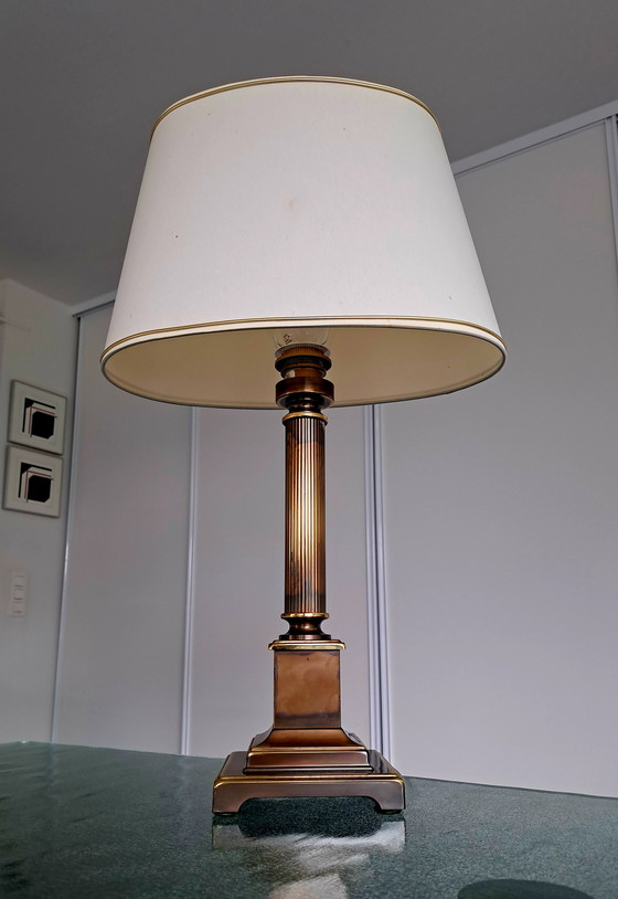 Image 1 of Set Herda Brass Table Lamps