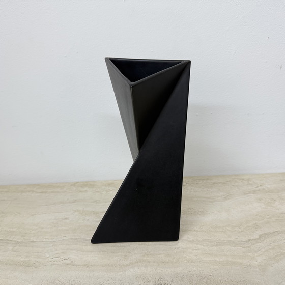 Image 1 of Vaso di design di metà secolo Jan van der Vaart , anni '70