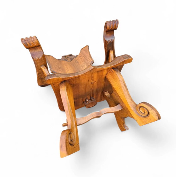Sedia in rovere Oirschot / Gentleman Chair / Gentleman Chair / Sedia a artiglio / Anni '60 – Poltrone (photo 21 of 24)