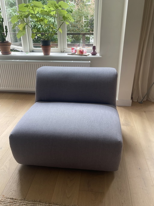 Elemento de salón holgado y acogedor Studio HENK - Azul/Morado – modulaire banken, Wool