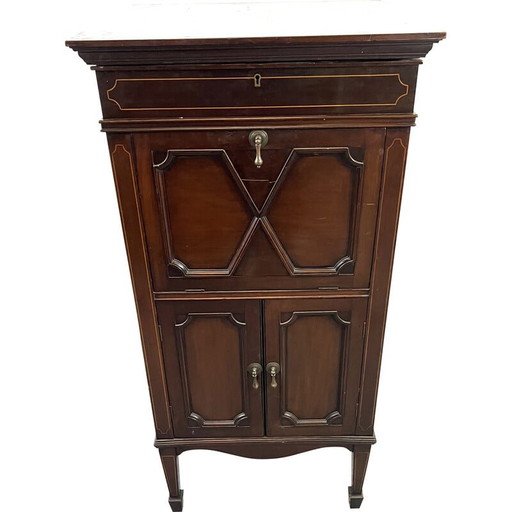 Muebles de bar vintage de caoba