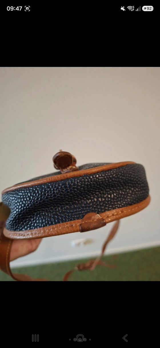 Borsa a tracolla piccola vintage Mulberry Scotchgrain stile saddlebag – Borse a tracolla, Pelle, Tessile (photo 9 of 12)