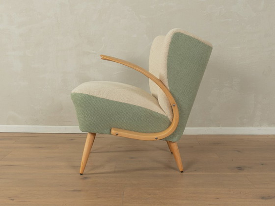 Image 1 of Vintage fauteuil uit de jaren 50 in mid-century stijl.