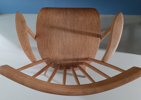 Midcentury spijlenstoel jaren '60 Pastoe – Stoelen / fauteuils, Wood (photo 16 of 24)