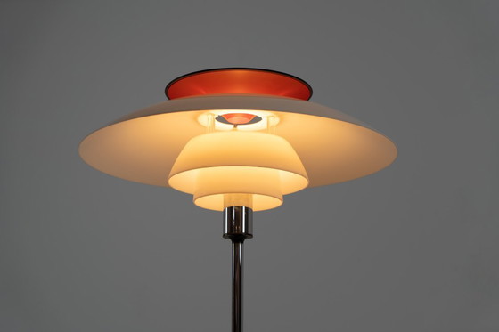 Image 1 of Early PH80 floor lamp by Poul Henningsen for Louis Poulsen (Denmark, 1980s).