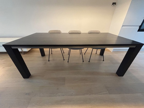 Image 1 of Dining table Bert Plantagie 'Oliver' (Oak Basalt)