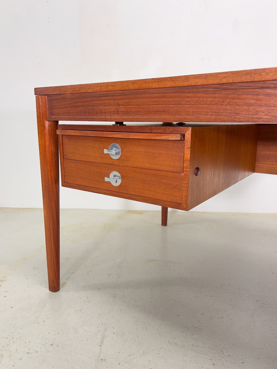 Image 1 of Extra Large Diplomat Desk by Finn Juhl for France & Søn / France & Daverkos