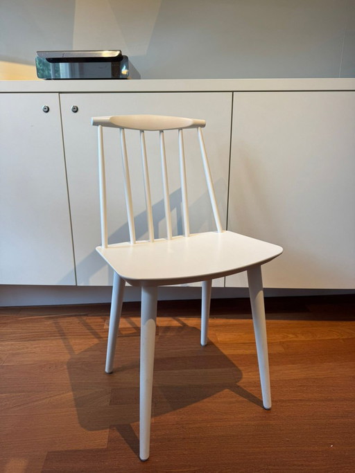 Hay J77 Dining Chair White – eetkamerstoelen, Wood