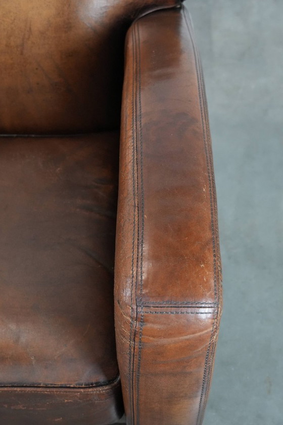 Image 1 of 2x Vintage Sheepskin Armchair