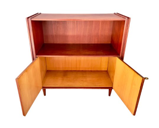 Image 1 of Teakhouten highboard, 1960