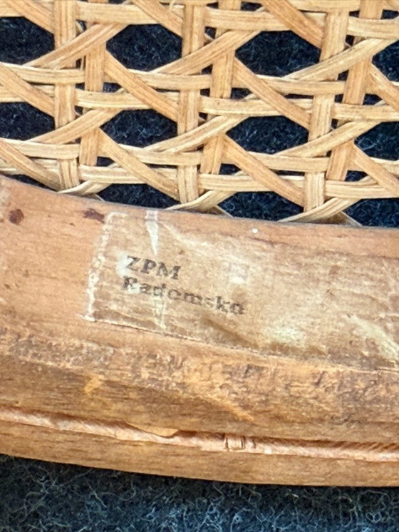 Image 1 of Thonet’ ZMP Radomsko Gebogen Houten Stoelen