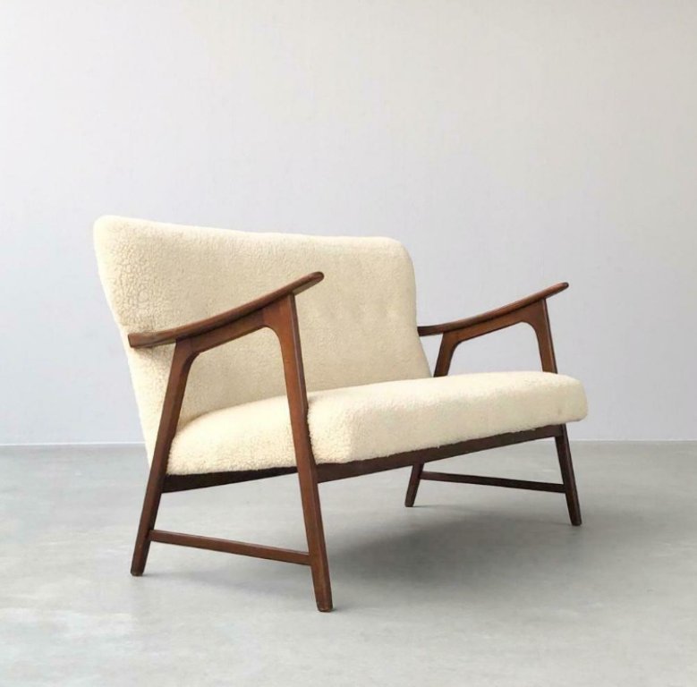 Image showcasing Danish vintage sofa - Scandinavian design | €400 | Whoppah