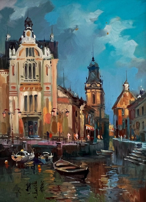 City with a River