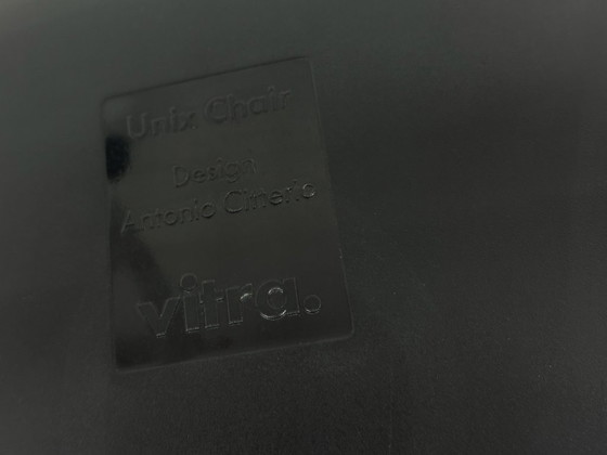 Design chair Vitra Unix, Swivel chairs, Textile, Black (photo 10 of 10)