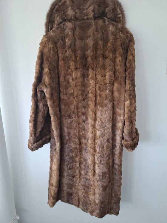 Image 1 of Nerts mantel, handgemaakt jaren 60/70